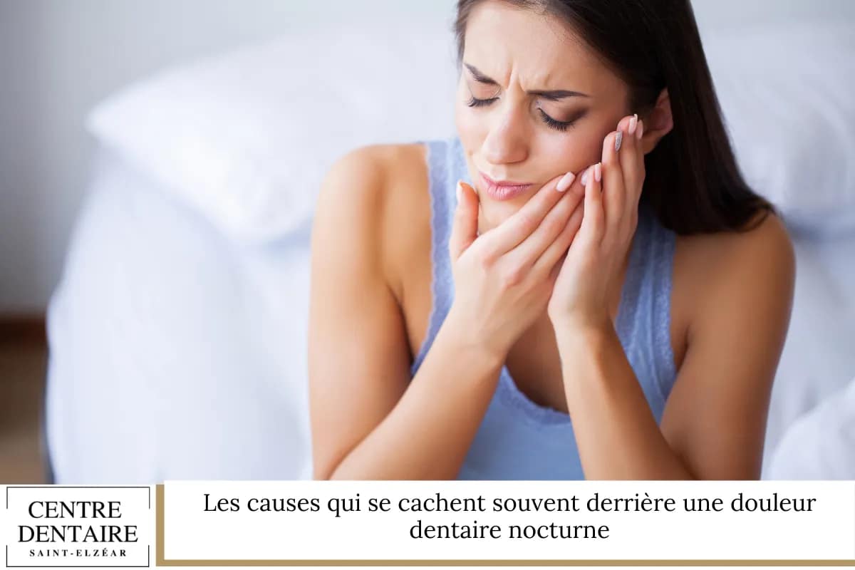 Les causes qui se cachent souvent derrière une douleur dentaire nocturne
