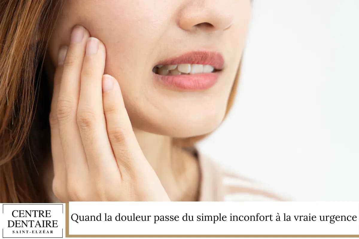 Quand la douleur passe du simple inconfort à la vraie urgence