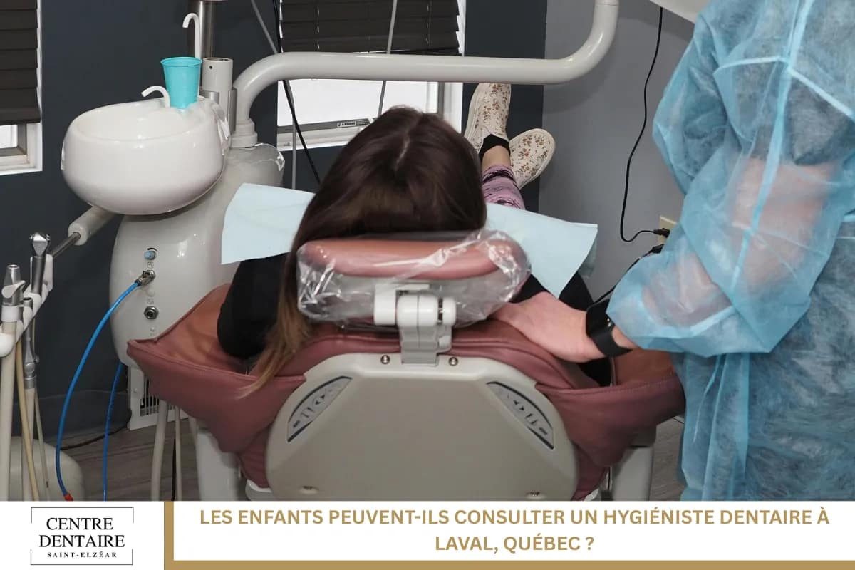 Les enfants peuvent-ils consulter un hygiéniste dentaire à Laval, Québec ?