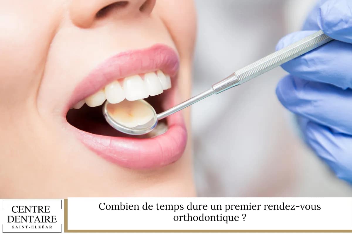 Combien de temps dure un premier rendez-vous orthodontique