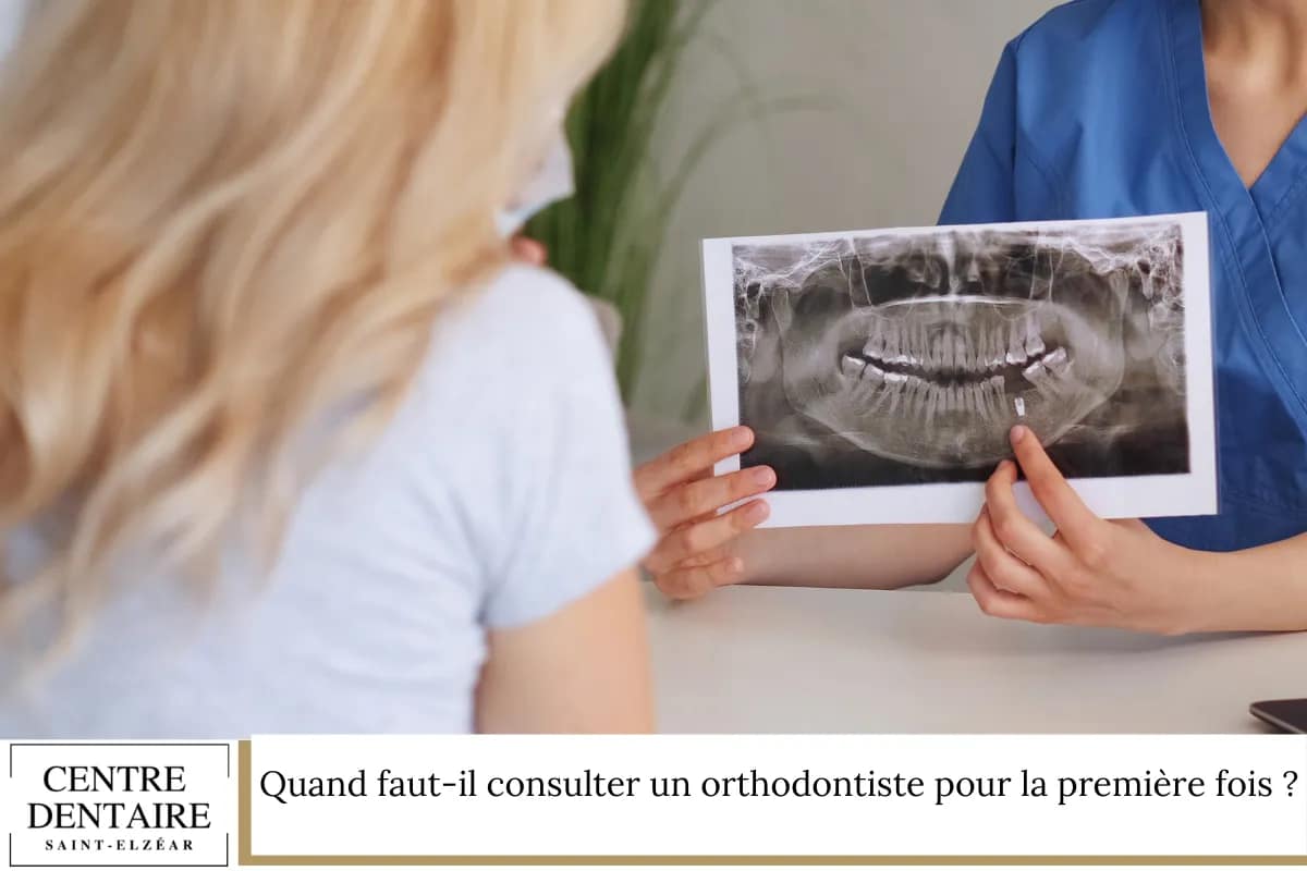Quand faut-il consulter un orthodontiste pour la première fois