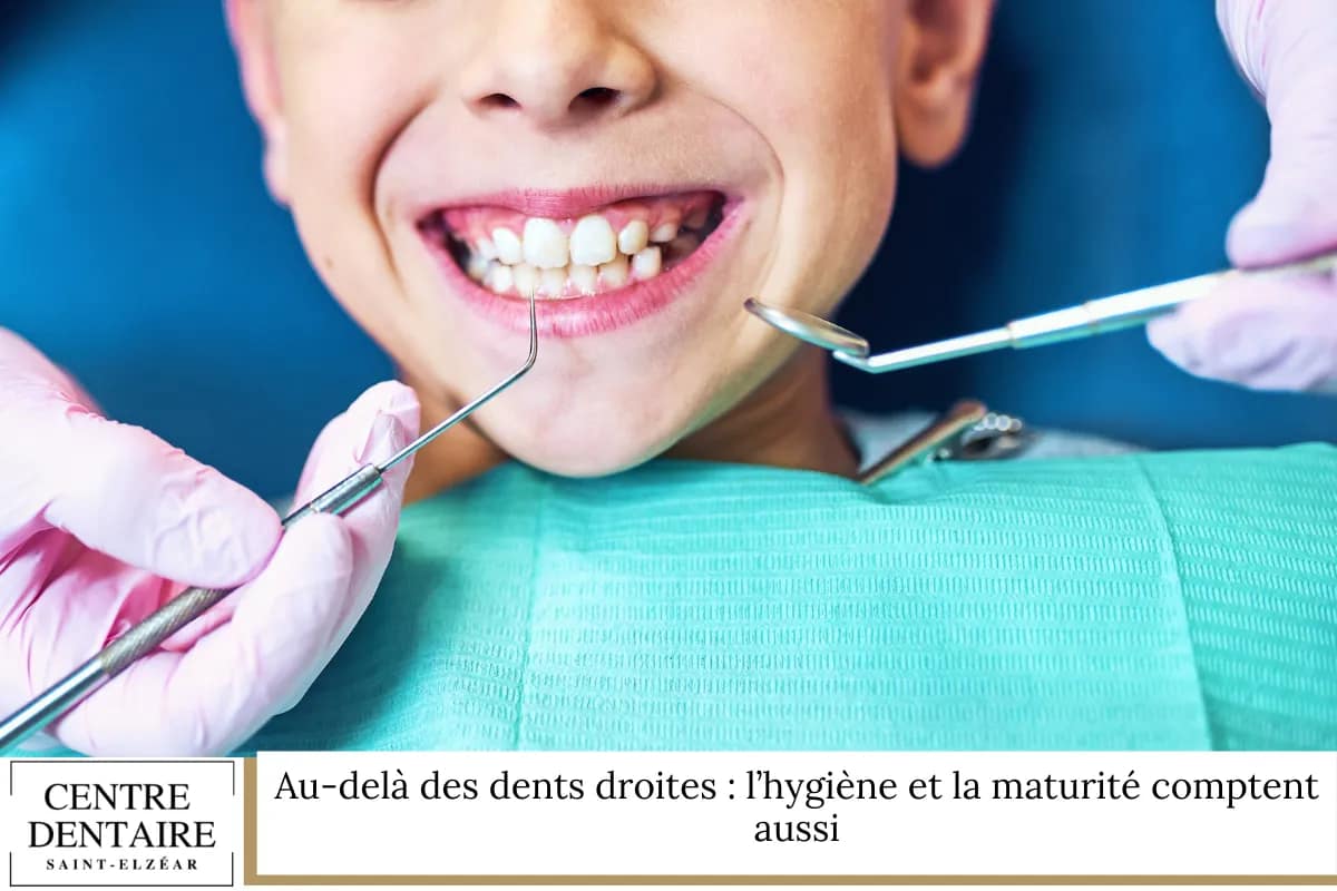 Au-delà des dents droites : l’hygiène et la maturité comptent aussi
