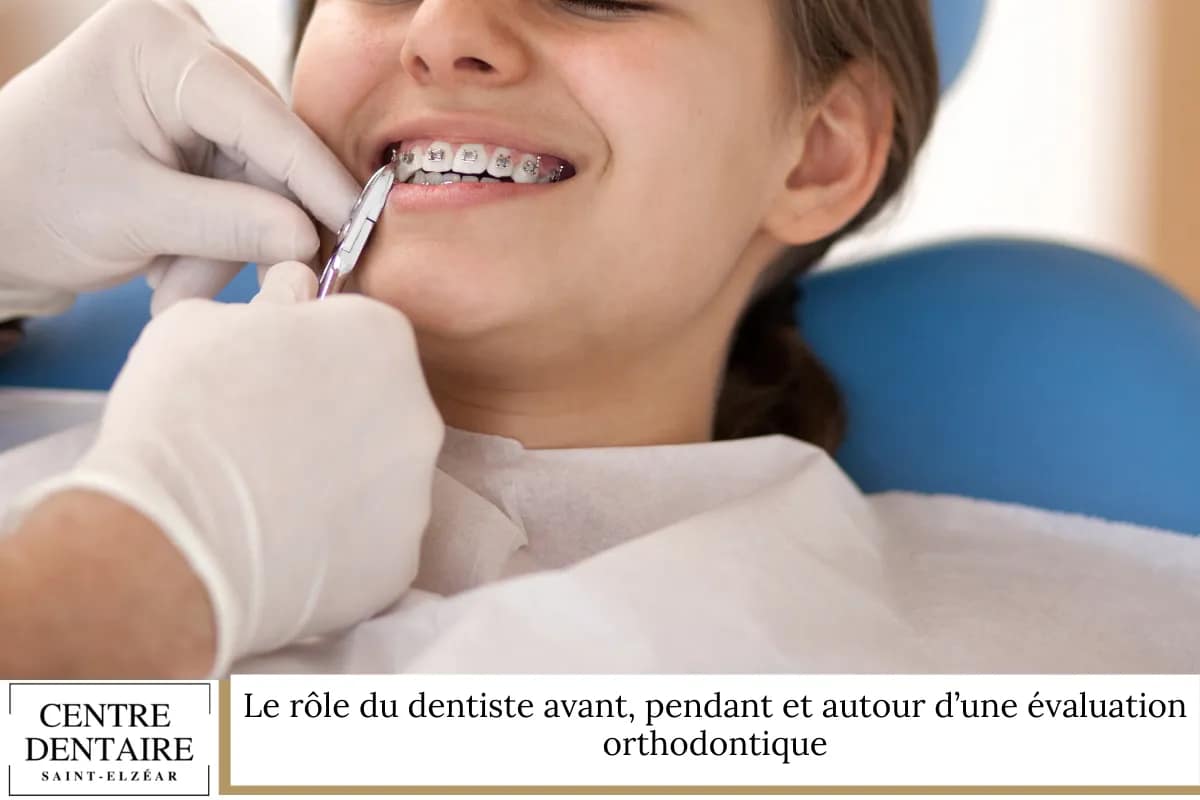Le rôle du dentiste avant, pendant et autour d’une évaluation orthodontique