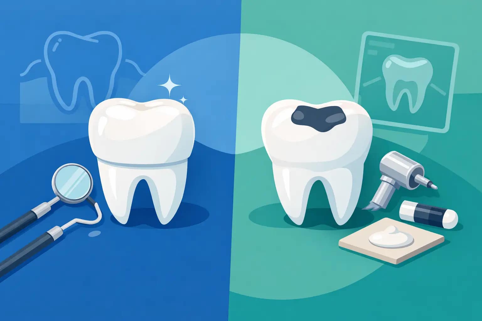 Couronne dentaire ou plombage : que choisir ?