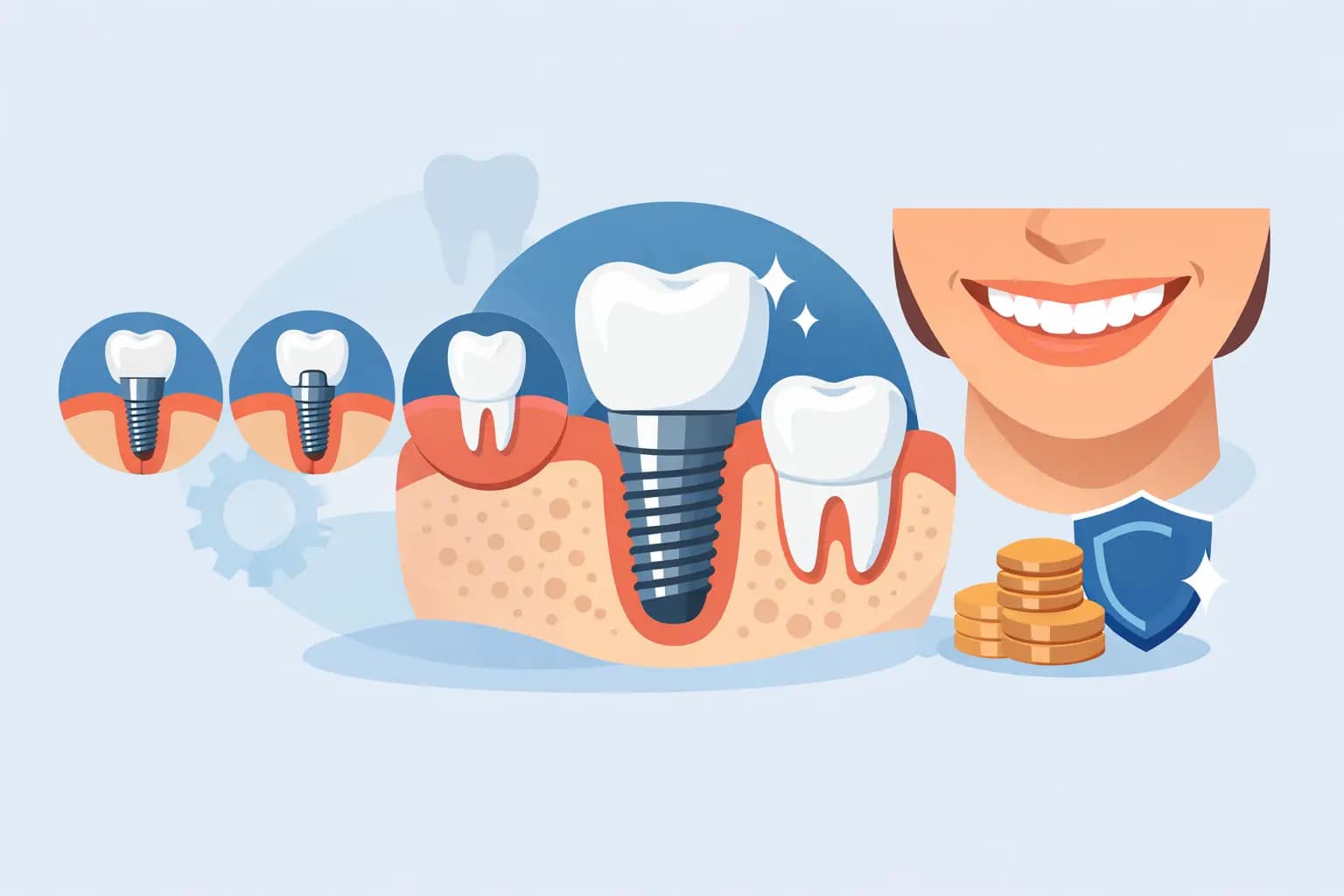 Implant dentaire : prix, étapes et résultats