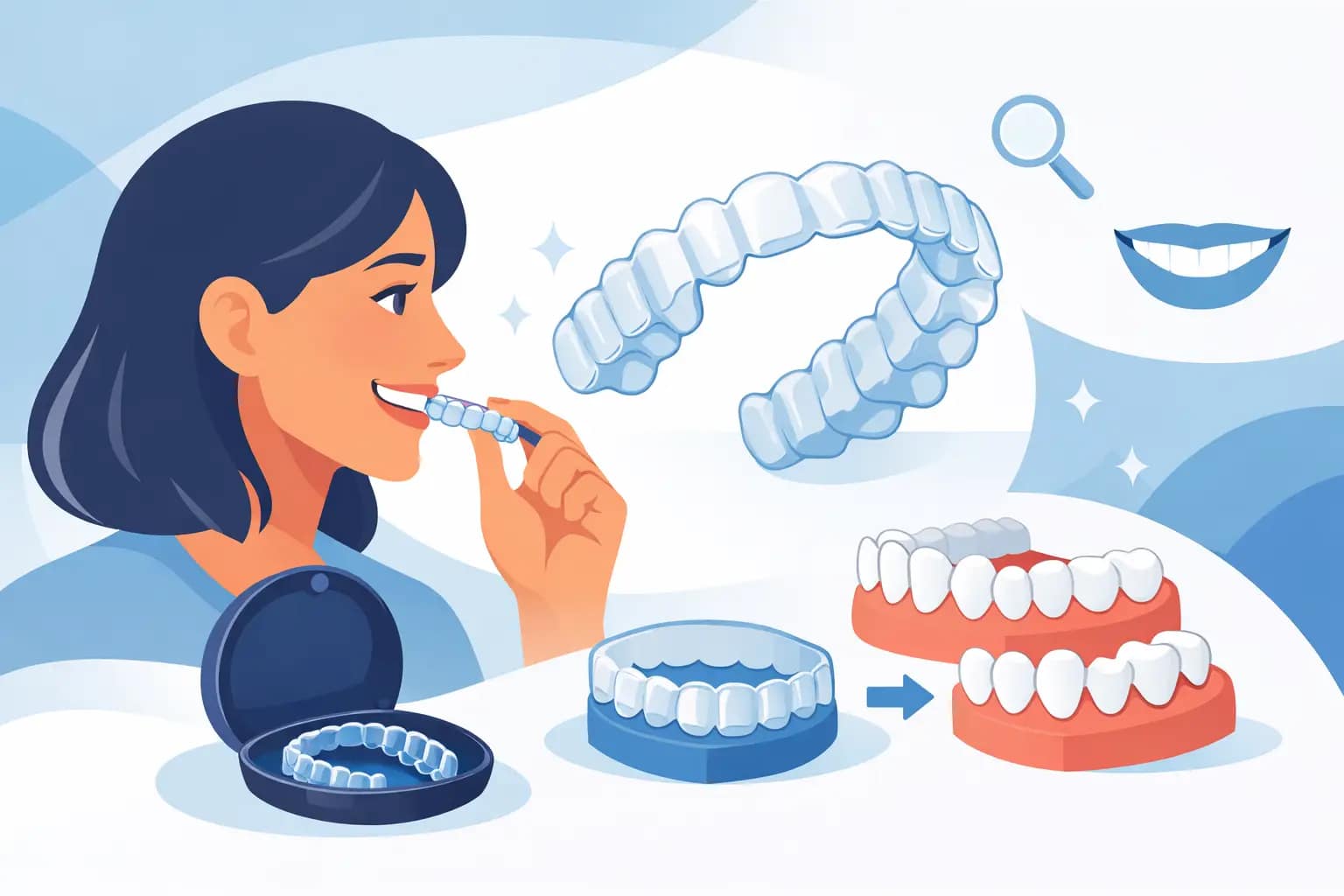 Avis gouttières Invisalign : sont-elles efficaces ?
