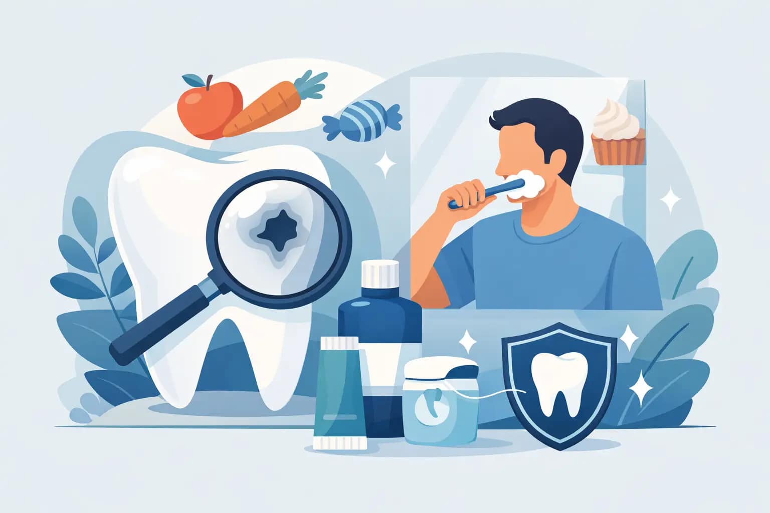 Comment prévenir les caries adultes au quotidien