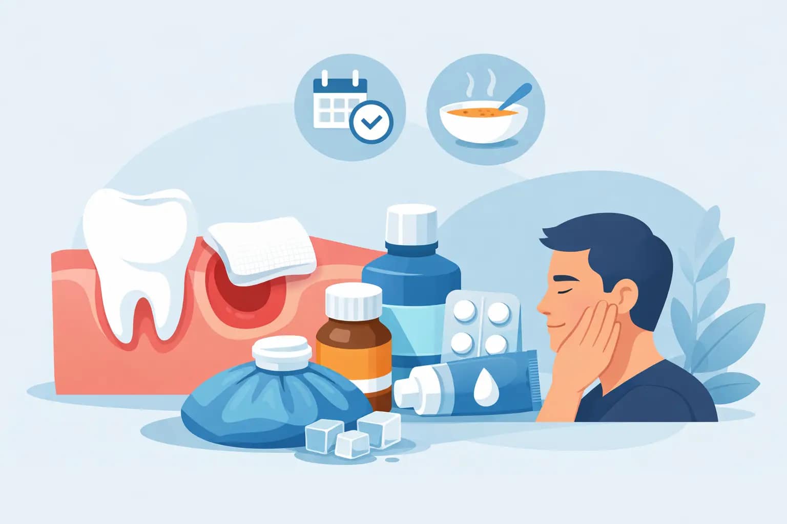 Guide soins après extraction dentaire