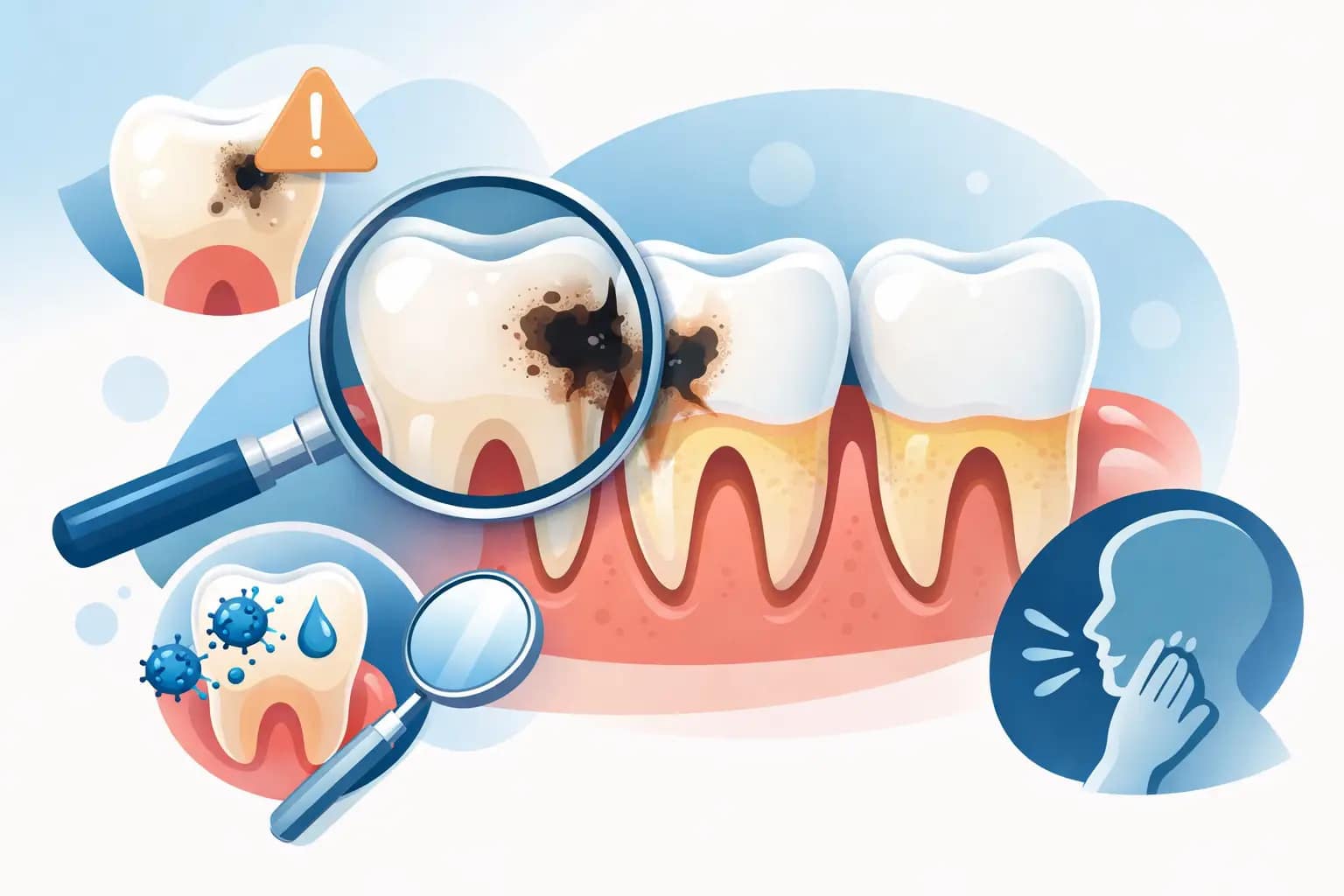 Carie entre dents : les signes à repérer tôt