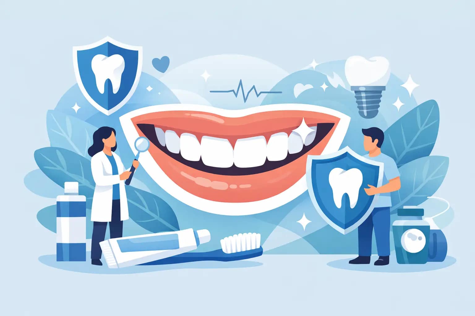 Les soins dentaires pour protéger votre sourire