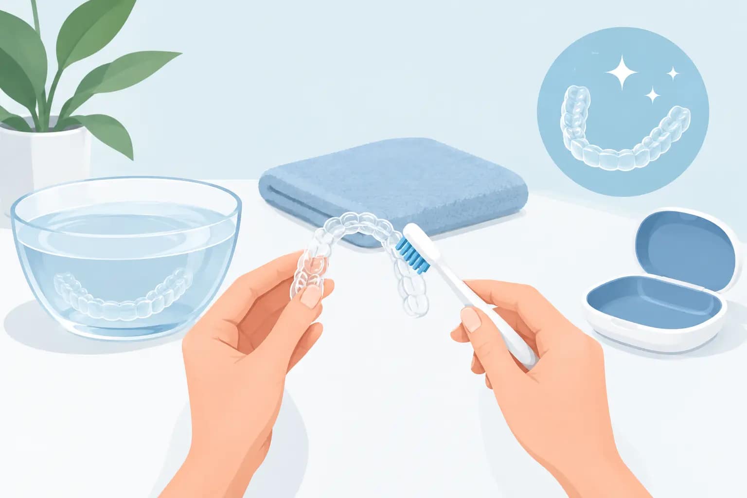Comment nettoyer un appareil Invisalign sans l’abîmer