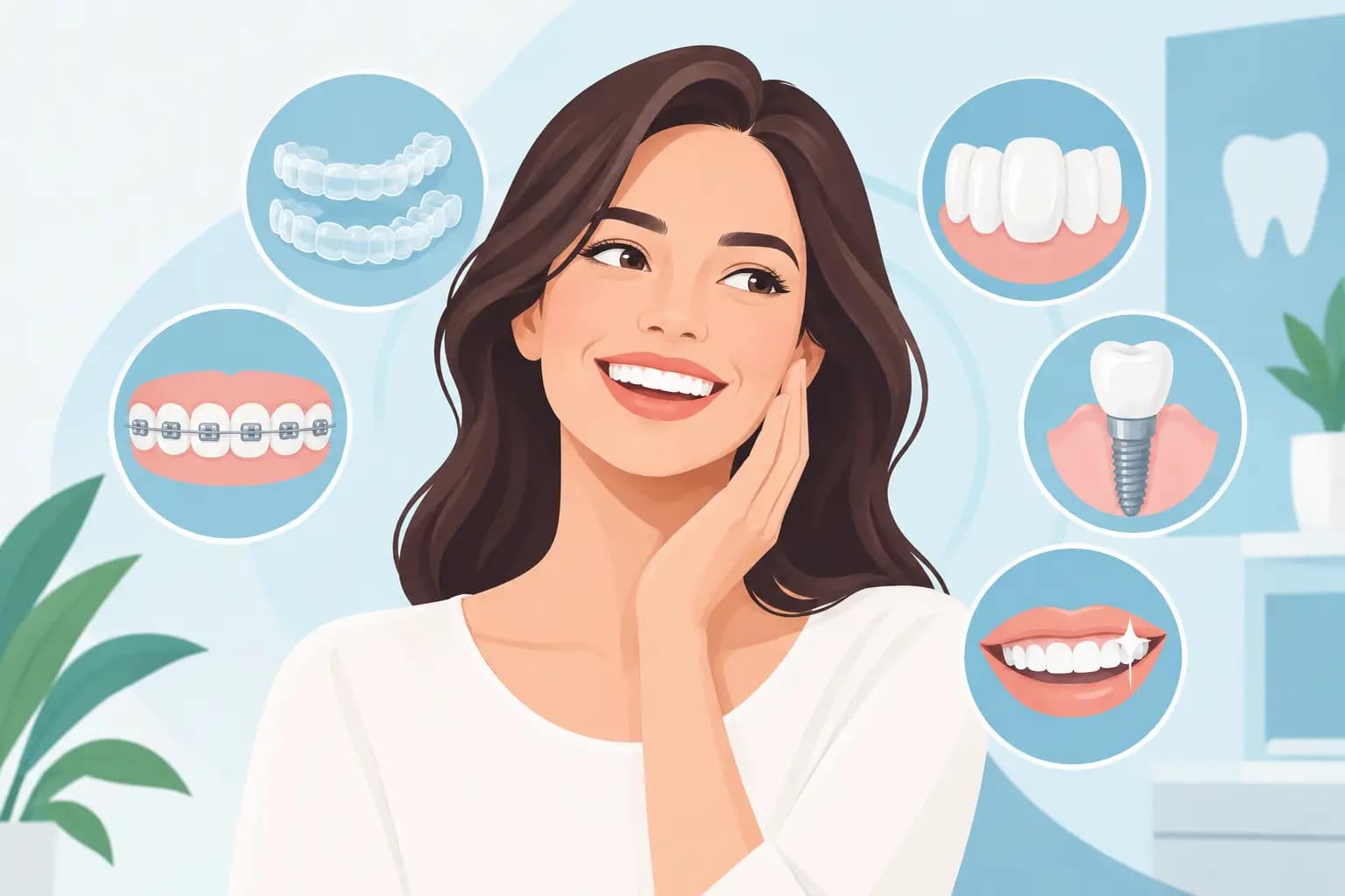 Meilleurs traitements pour un sourire harmonieux